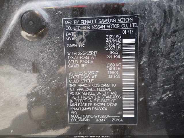 Nissan Rogue S