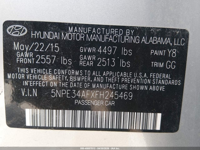 Hyundai SONATA Sport