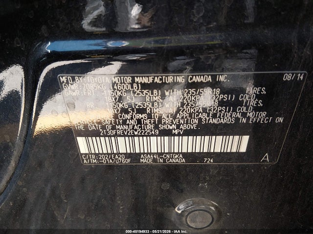 Toyota RAV4 Limited