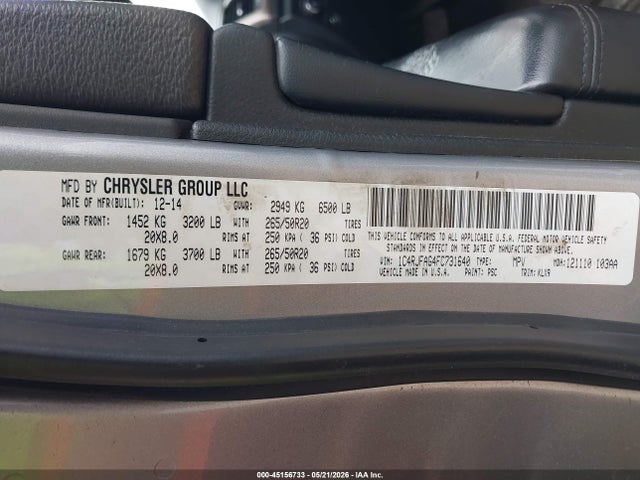 Jeep Grand Cherokee Altitude