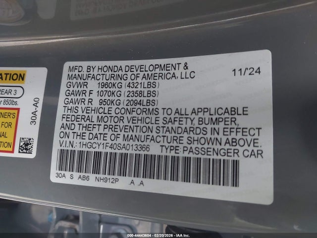Honda Accord Se