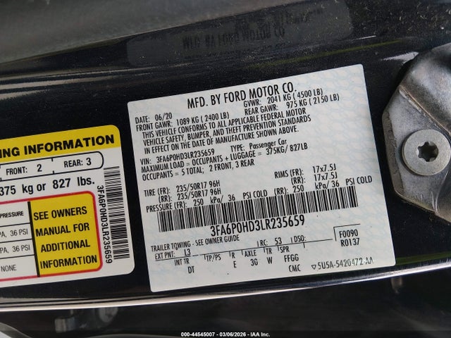 Ford Fusion Se