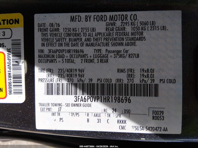 Ford Fusion Sport