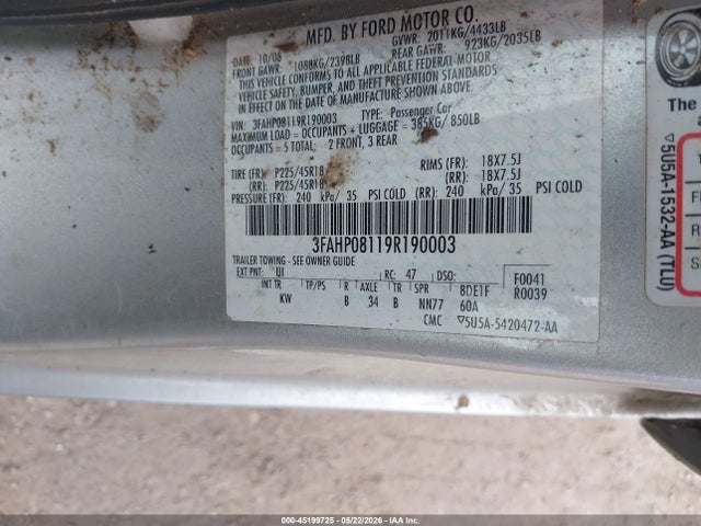 Ford Fusion Sel