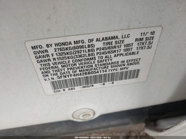 Honda Pilot Ex