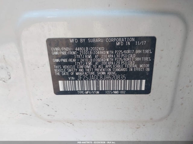 Subaru Forester 2.5i Premium