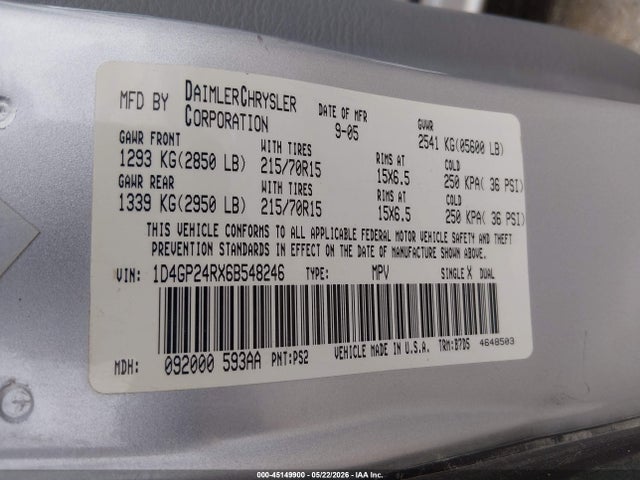 Dodge Grand Caravan Se