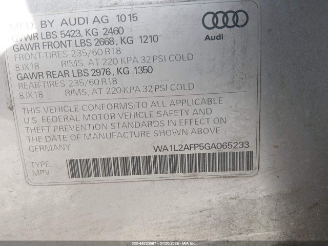 Audi Q5 2.0t Premium
