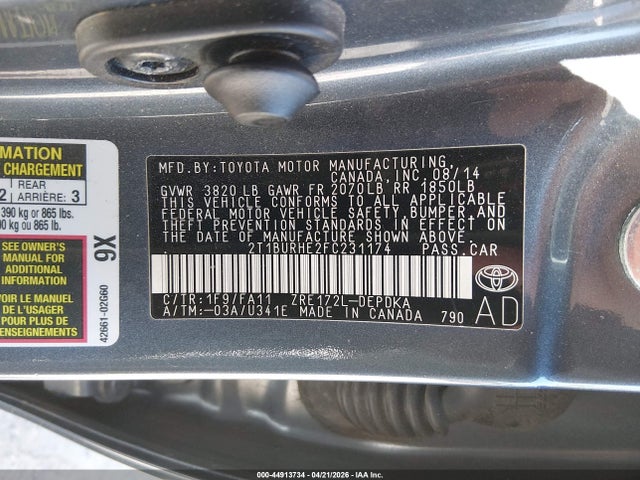 Toyota Corolla L