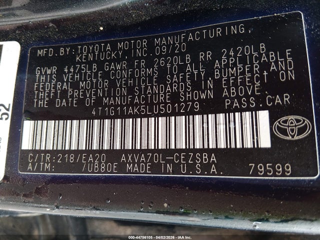 Toyota Camry Se