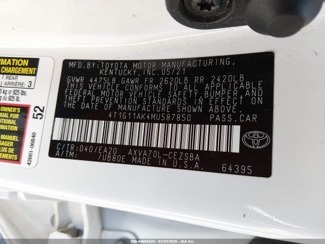 Toyota Camry Se