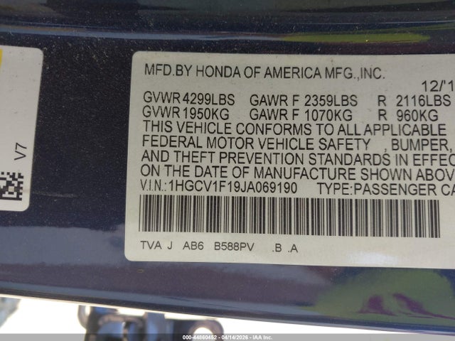 Honda Accord Lx