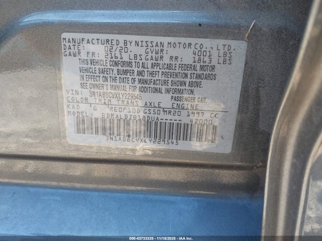 Nissan Sentra Sv Xtronic Cvt