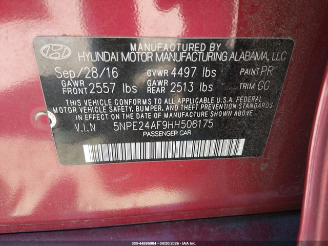 Hyundai SONATA Se
