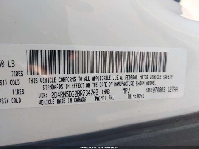 Dodge Grand Caravan Crew