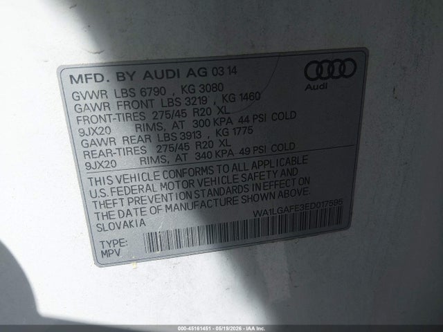 Audi Q7 3.0t Premium