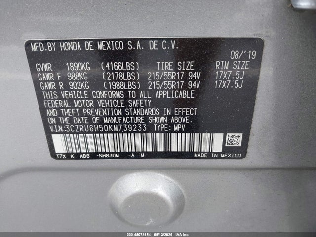 Honda HR-V Ex