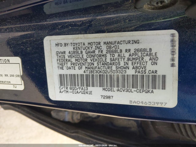 Toyota Camry Xle