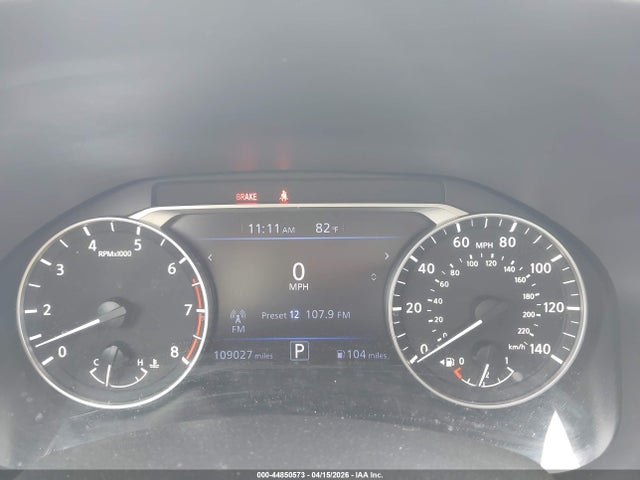 Nissan Altima S Fwd
