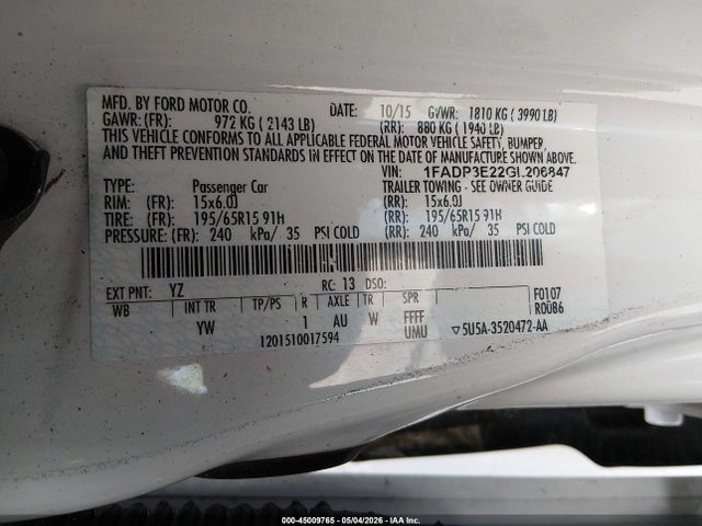 Ford Focus S