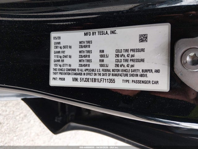 Tesla Model 3 Long Range Dual Motor All-wheel Drive