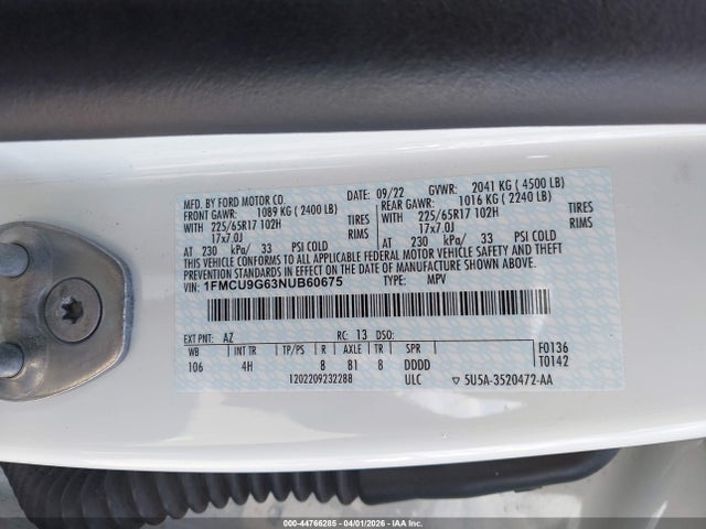 Ford Escape Se