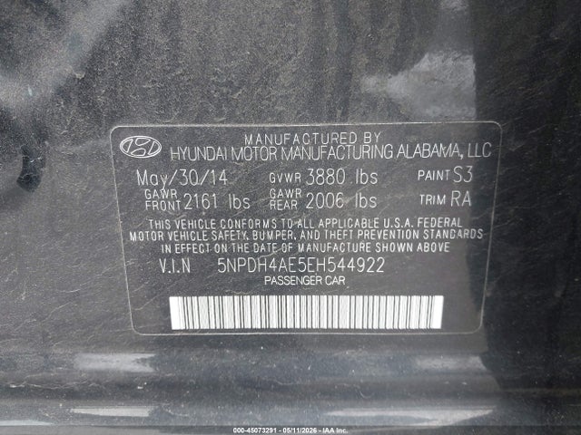 Hyundai ELANTRA Se