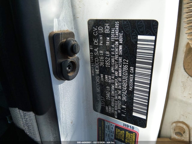 Kia Rio Lx