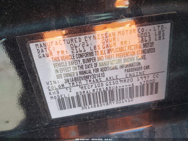 Nissan Sentra Sr Xtronic Cvt