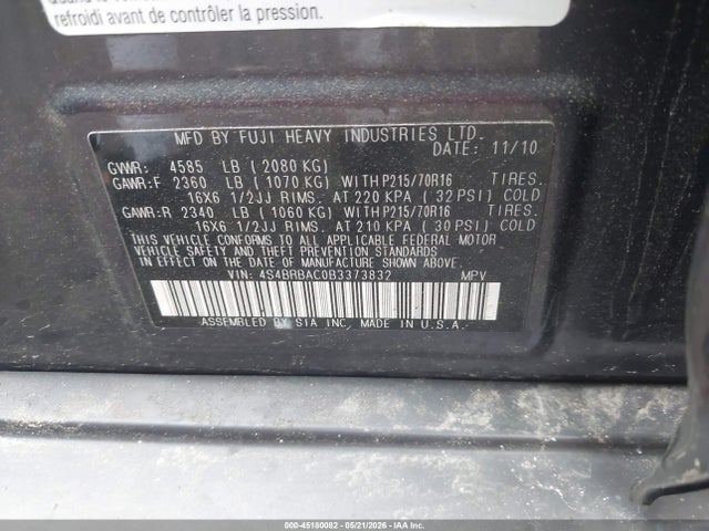 Subaru Outback 2.5i