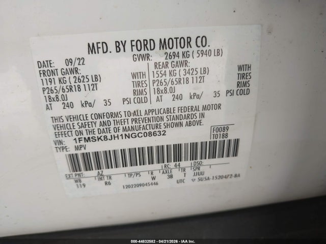 Ford Explorer Timberline