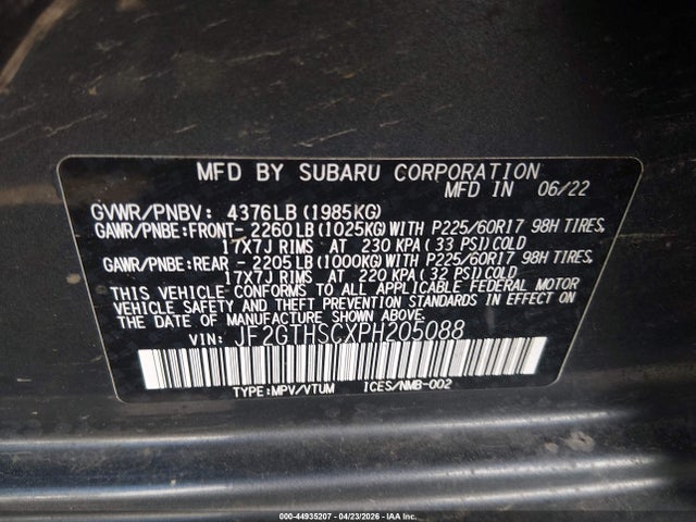 Subaru Crosstrek Sport