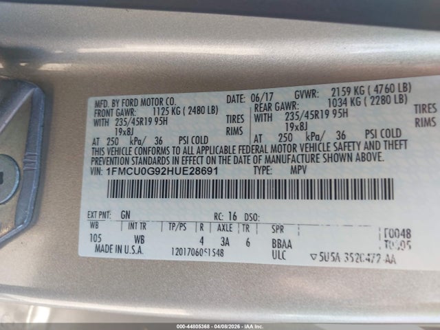 Ford Escape Se
