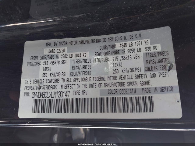 Mazda Cx Select Package