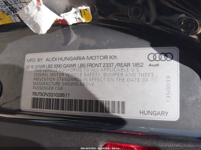 Audi TT 2.0t
