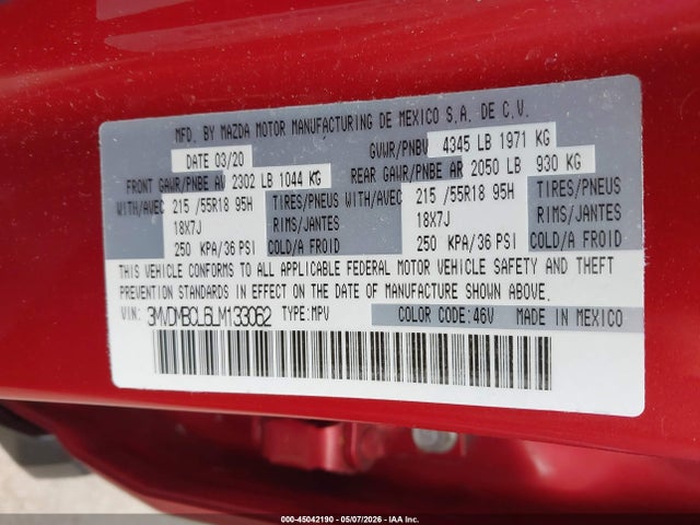 Mazda Cx Select Package