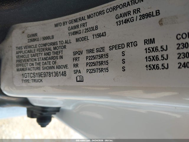 GMC Canyon Sle1