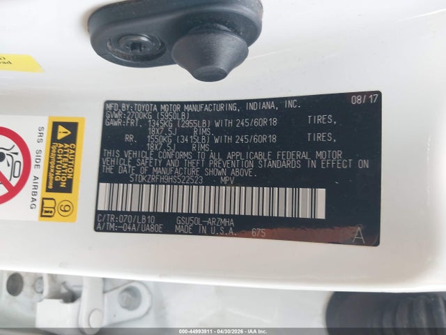 Toyota Highlander Xle