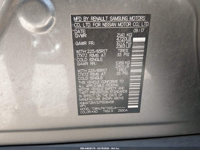 Nissan Rogue S