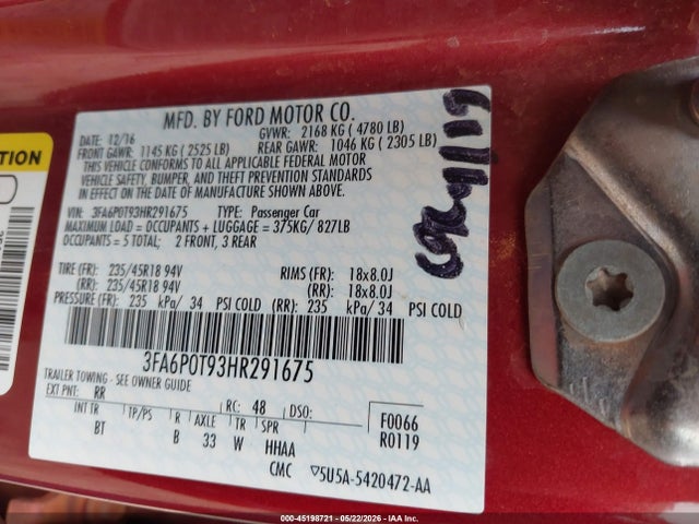 Ford Fusion Se