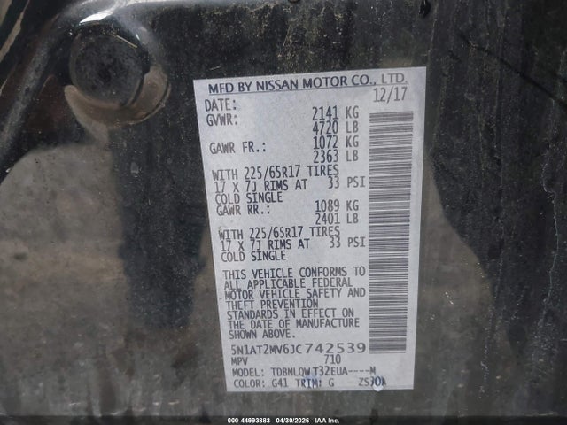 Nissan Rogue Sv