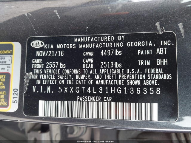 Kia Optima Lx