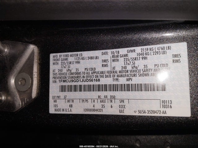 Ford Escape Se