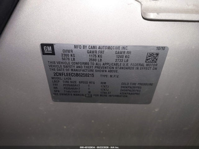Chevrolet Equinox 1lt