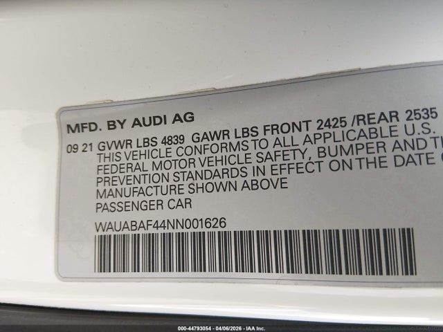 Audi A4 Premium 40 Tfsi Quattro S Tronic
