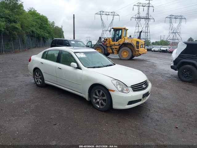 Salvage INFINITI G35x Image