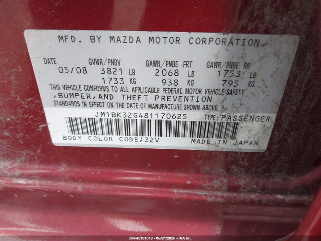 Mazda Mazda3 I Touring Value
