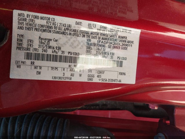 Ford Focus Se