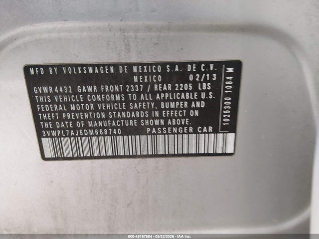 Volkswagen Jetta 2.0l Tdi