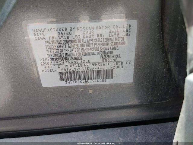Nissan Kicks Sv Xtronic Cvt